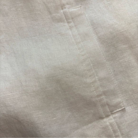 Women’s 100% Linen‎ blazer jacket Sz14 career wear closet staple - Picture 6 of 12